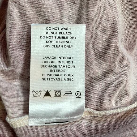 IRO  JEANS TIE DYE OPEN BACK‎ WITH BOW TIE T-SHIRT SIZE XS - Picture 6 of 7